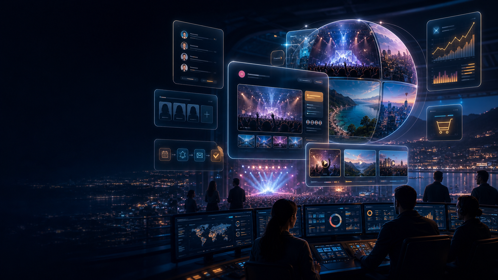 Sponsor campaign visual for immersive 360 live events